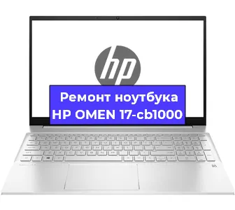Чистка от пыли и замена термопасты на ноутбуке HP OMEN 17-cb1000 в Санкт-Петербурге